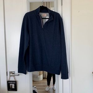 FINAL PRICE Brooks Brothers Red Fleece Quarter Zip